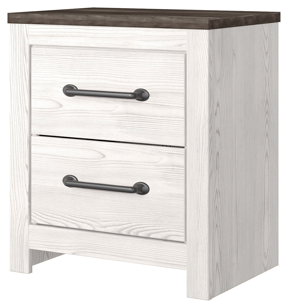 Gerridan Two Drawer Nightstand