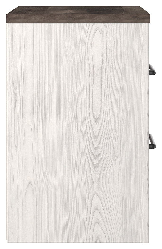 Gerridan Two Drawer Nightstand