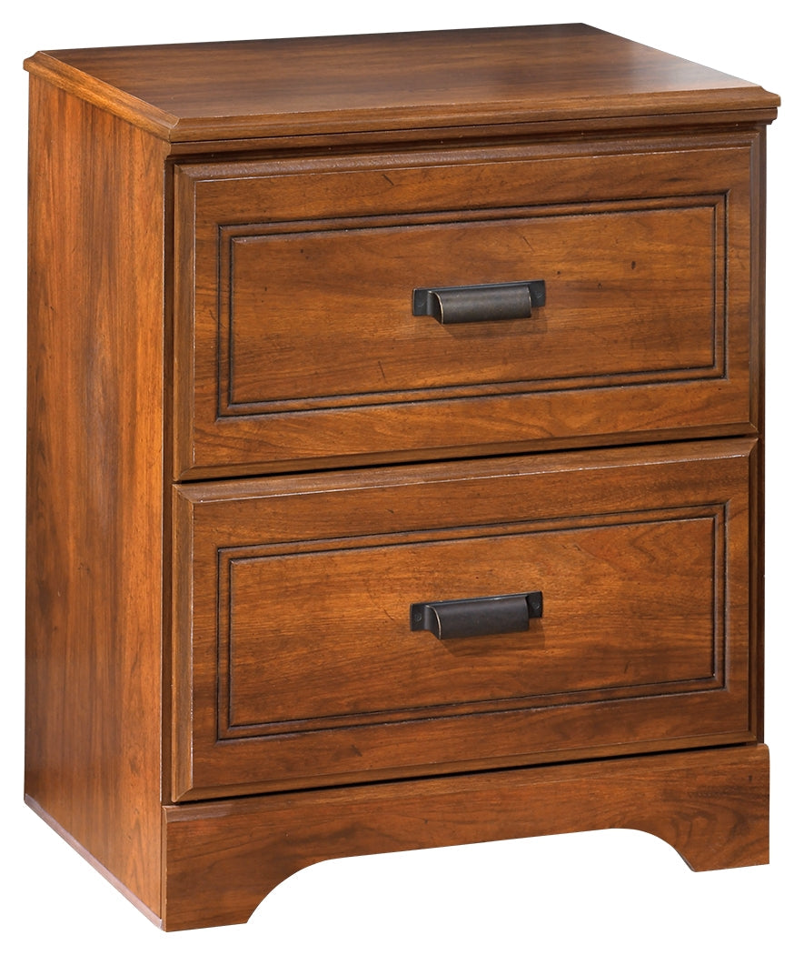 Barchan Two Drawer Nightstand
