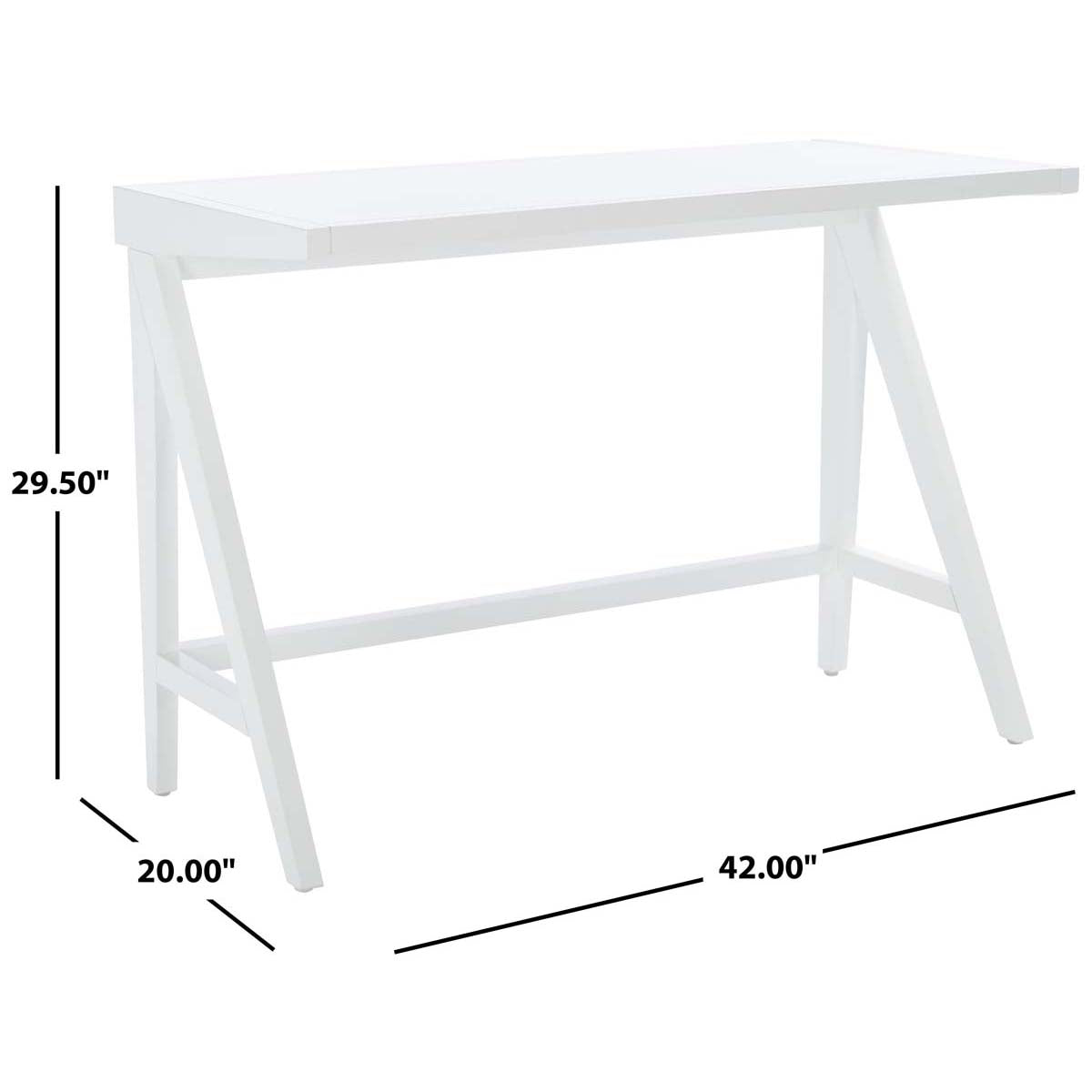 Safavieh Ripley Desk - White