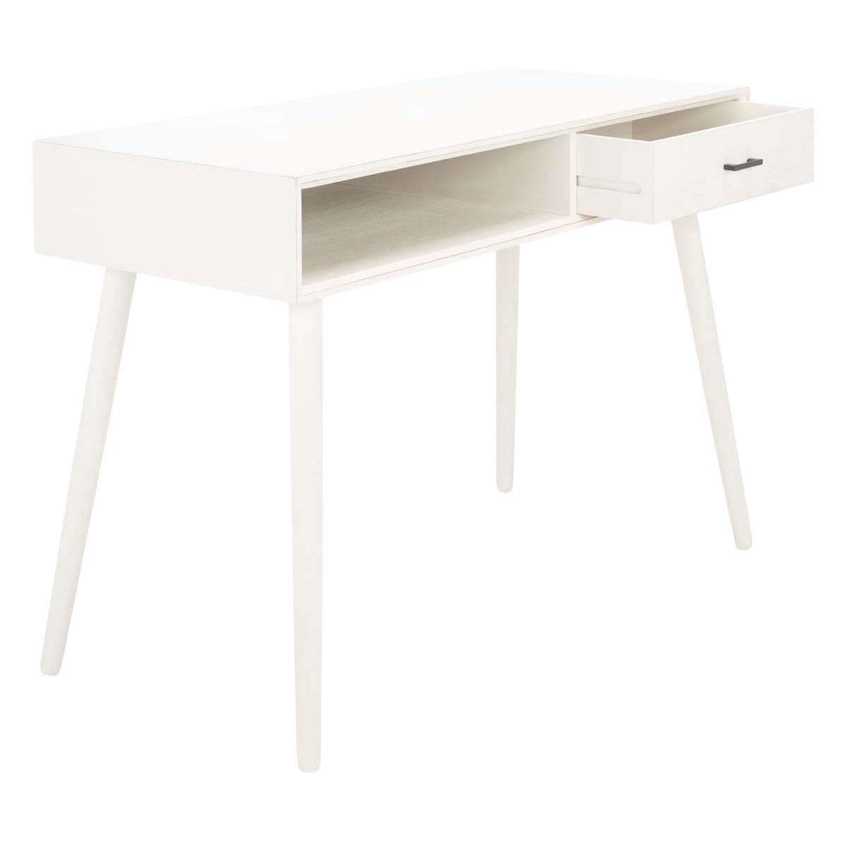 Safavieh Remy 1 Drawer Writing Desk -Distressed White