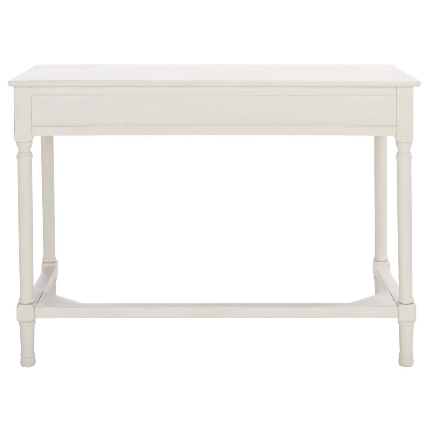 Safavieh Ryleigh 2 Drawer Desk - Distrssed White