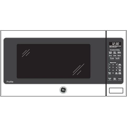 GE Profile™ 2.2 Cu. Ft. Countertop Sensor Microwave Oven