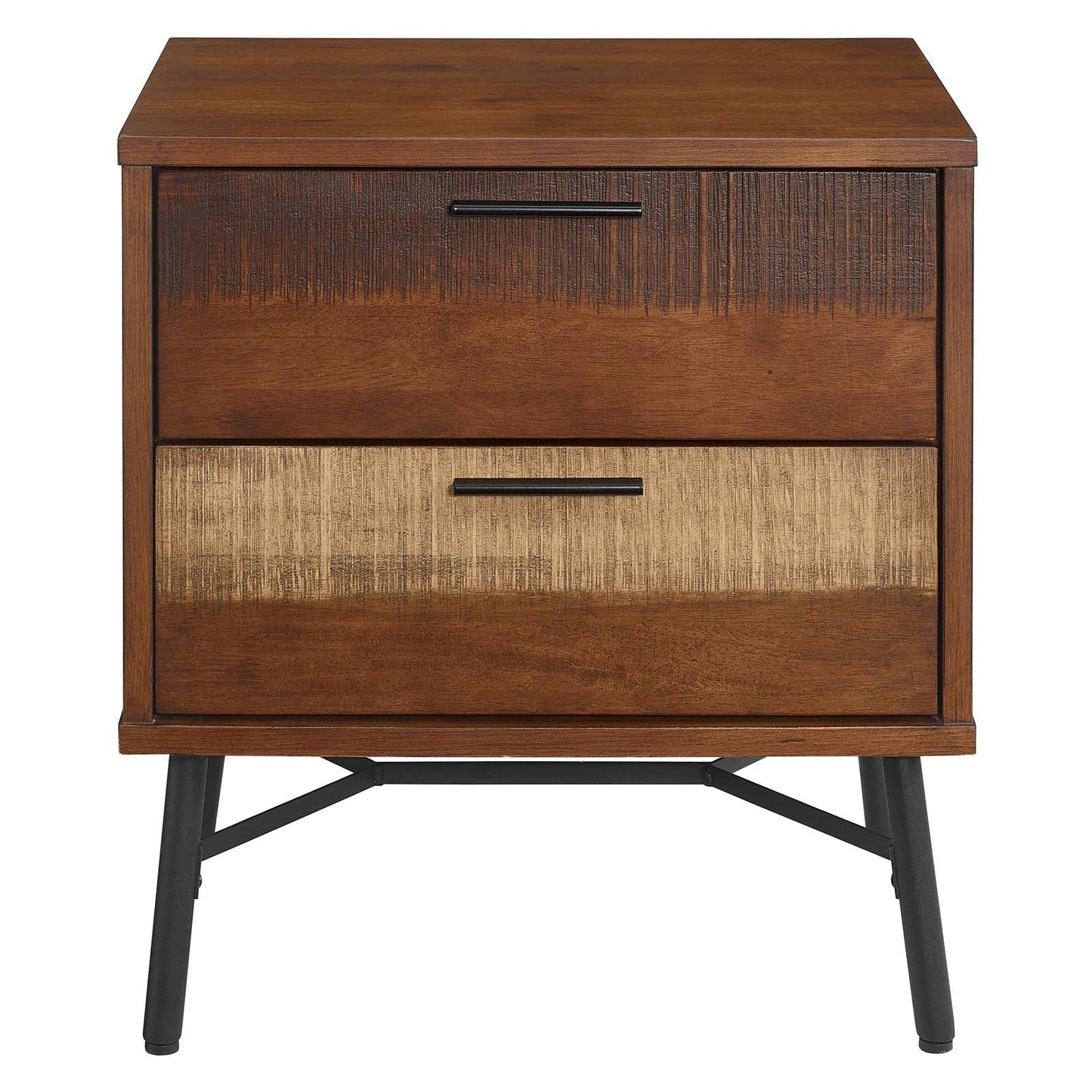 Arwen Rustic Wood Nightstand