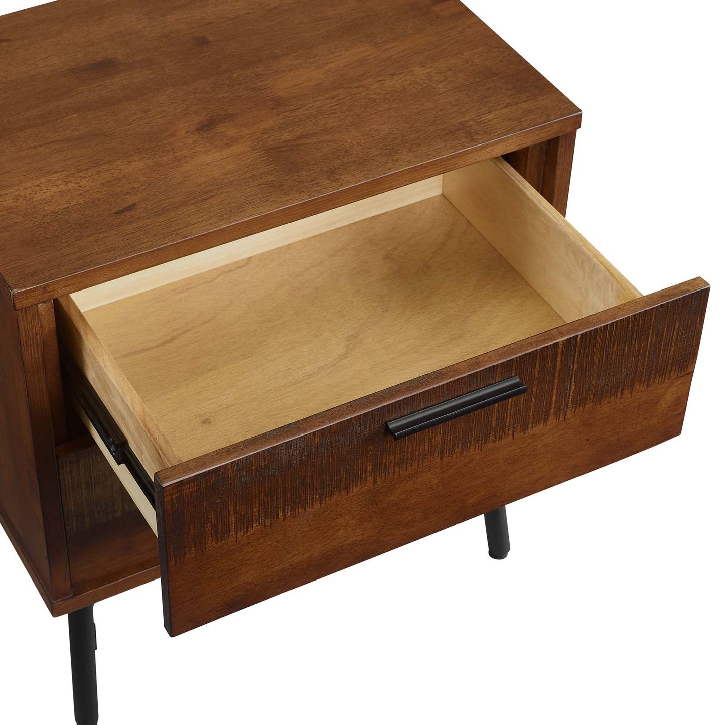Arwen Rustic Wood Nightstand