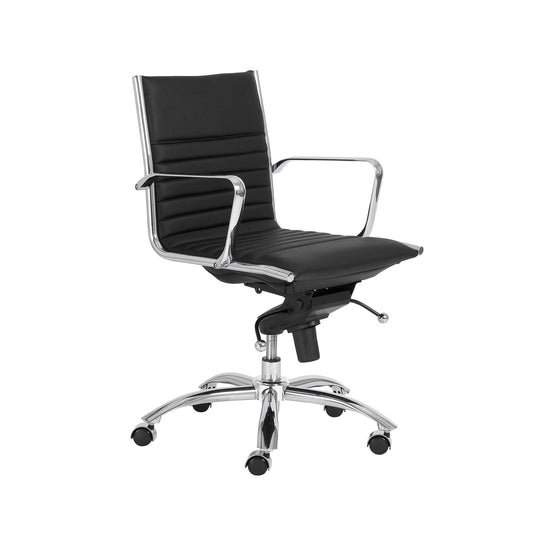 Dirk Low Back Office Chair  Leatherette