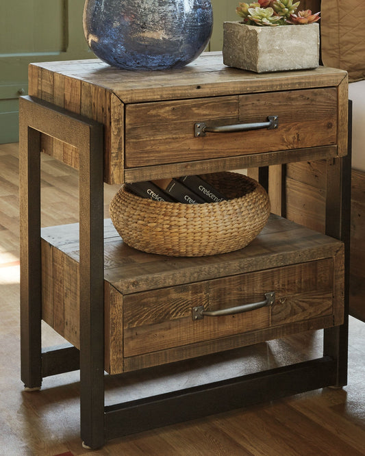 Sommerford Two Drawer Nightstand