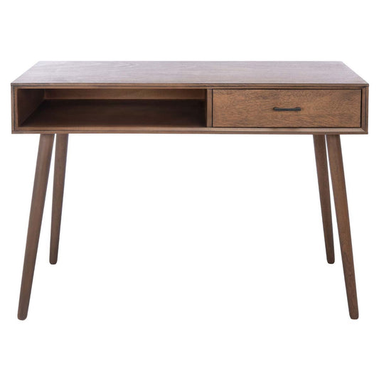 Safavieh Remy 1 Drawer Writing  Desk -Brown